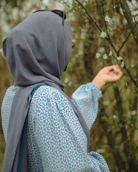 Plain Chiffon Goergett Hijab Staller For Girls and Women's