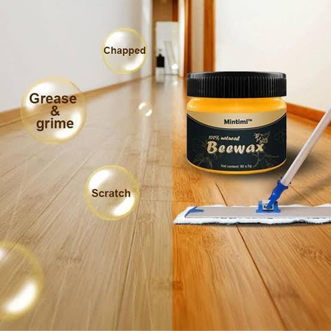 Beeswax Furniture Polish Natural Wood Wax 85g